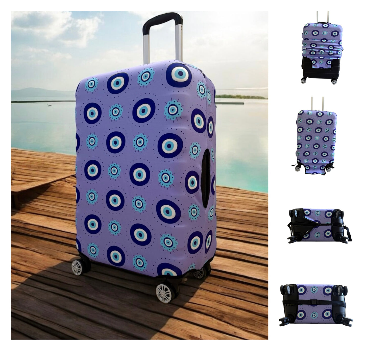 Luggage Cover - Watchful Wanderer