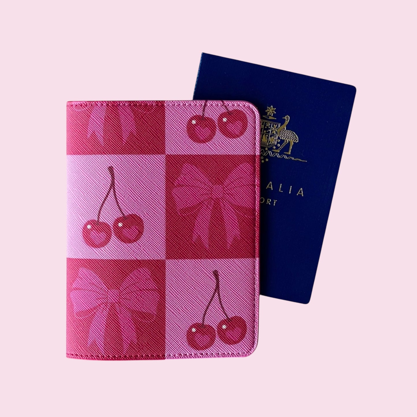 Passport Cover - Cherry Adventure