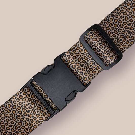 Luggage Strap - Leopard Luxe
