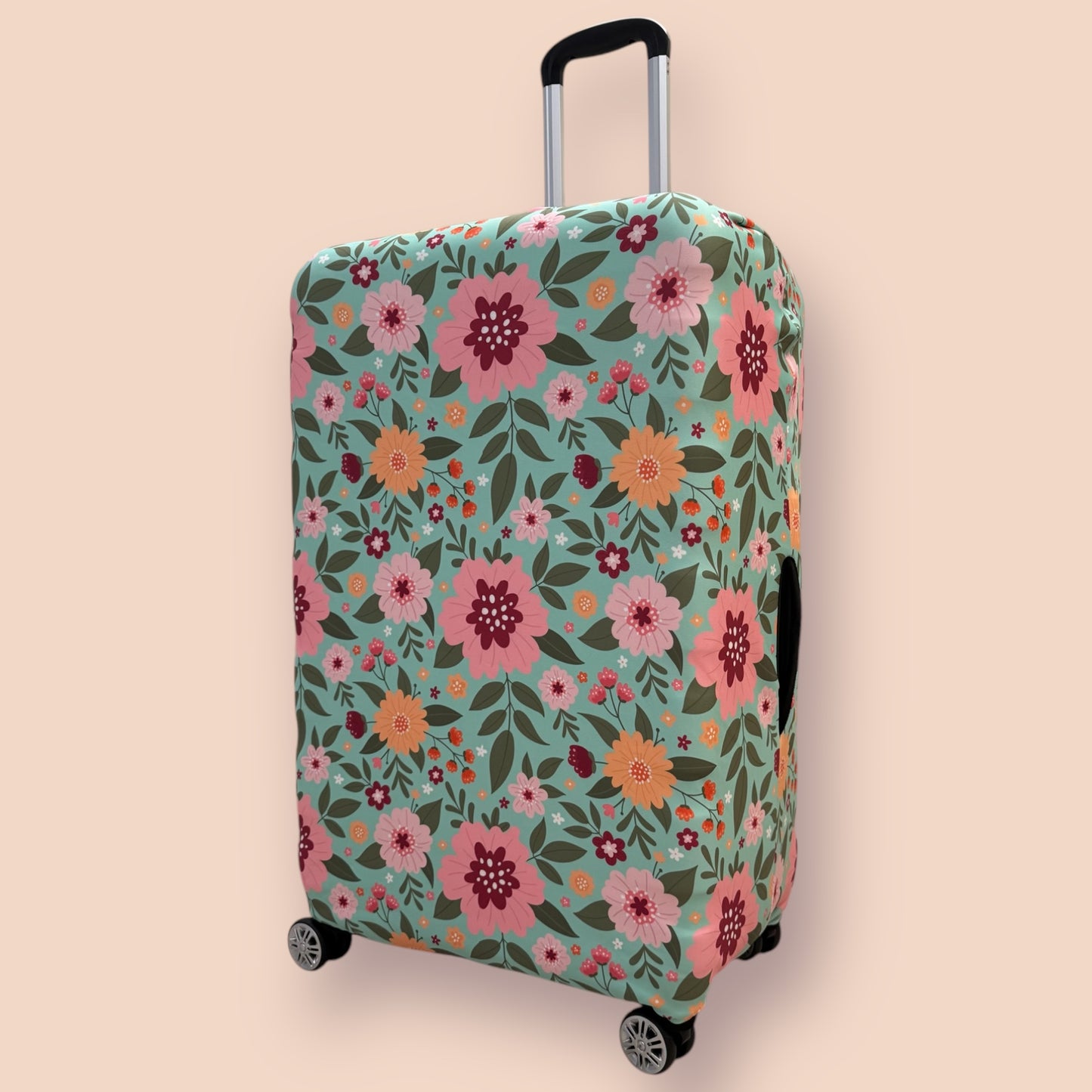 Luggage Cover - Wanderlust Blooms