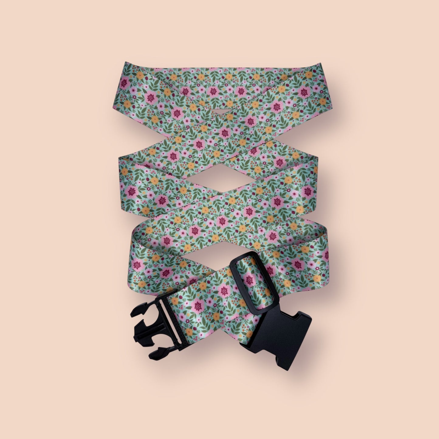 Luggage Strap - Wanderlust Blooms