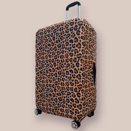 Luggage Cover - Leopard Luxe