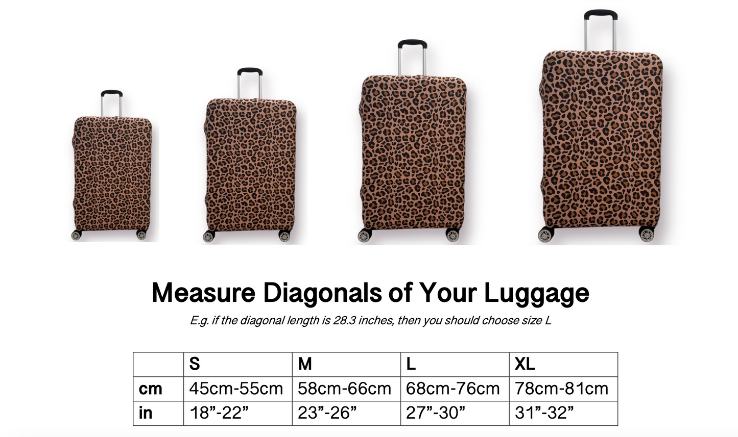 Luggage Cover - Watchful Wanderer