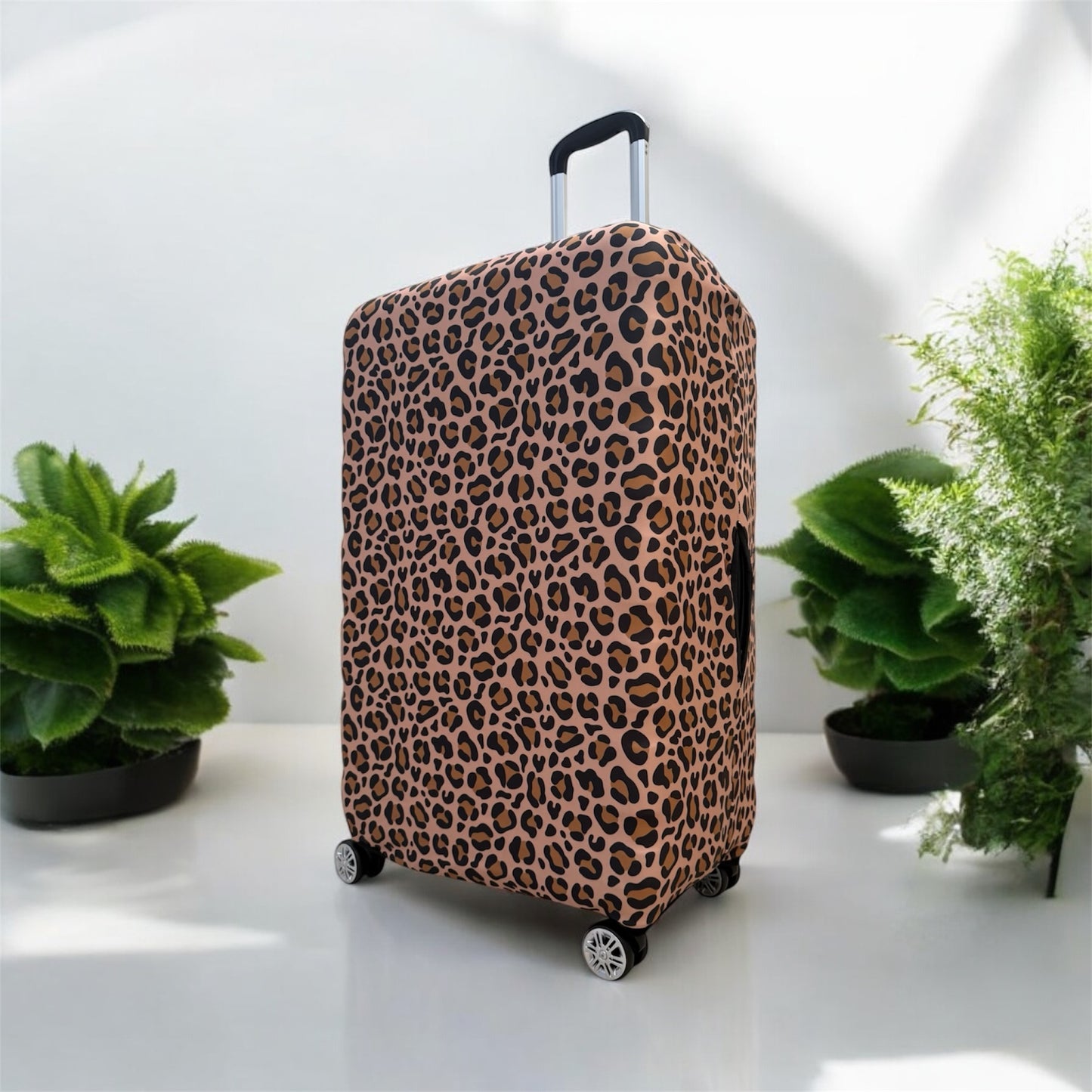 Luggage Cover - Leopard Luxe