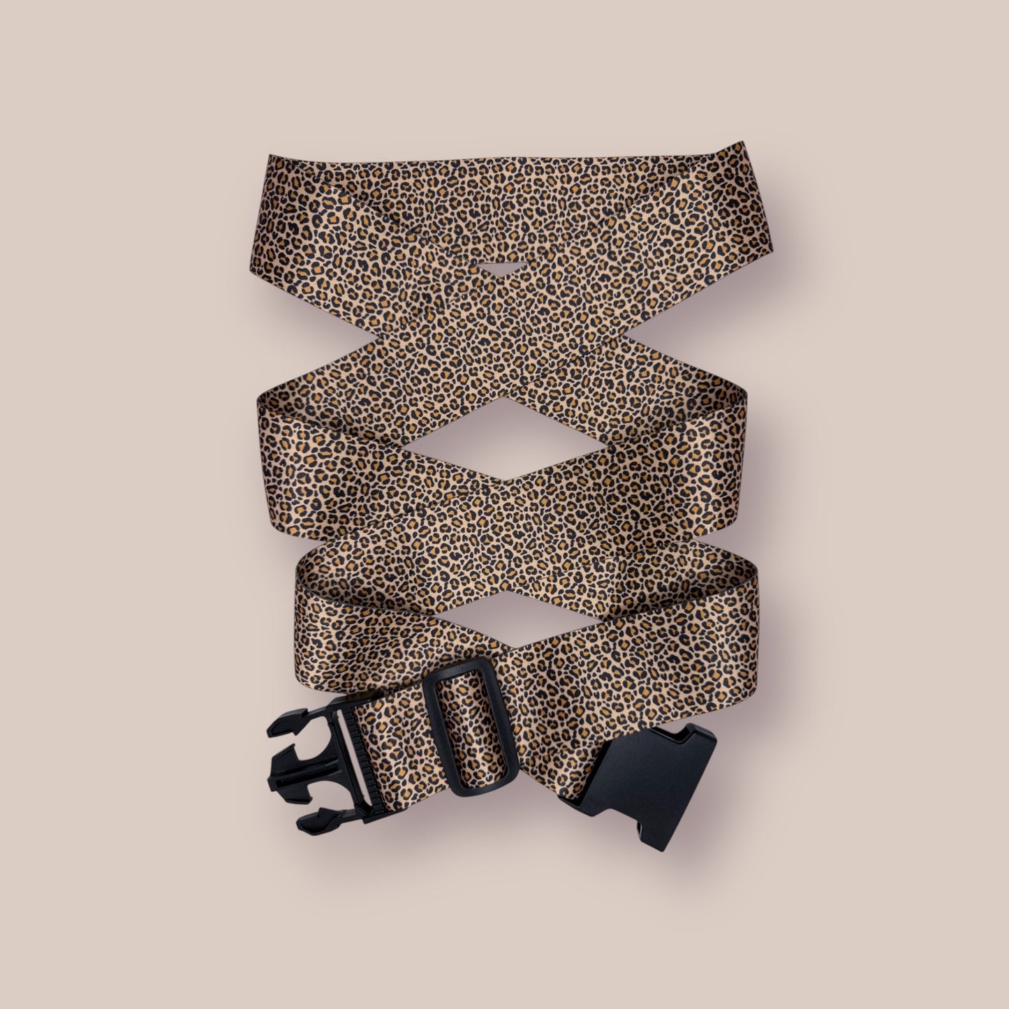 Luggage Strap - Leopard Luxe